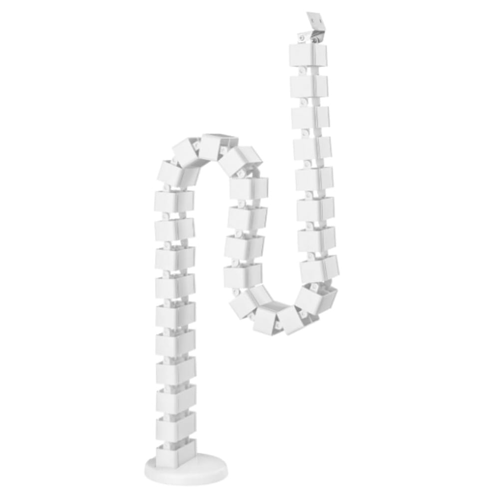 Ergoworks Under-Desk Accessories White Cable Management Spine Ergoworks