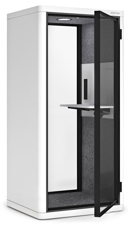 KOPLUS Meeting Pod Soundproof Acoustic Phone Booth Single Pod With Sofa (MILLI-SIT) Ergoworks