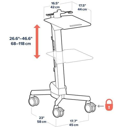 ERGOTRON Neo-Flex® Laptop Cart Ergoworks