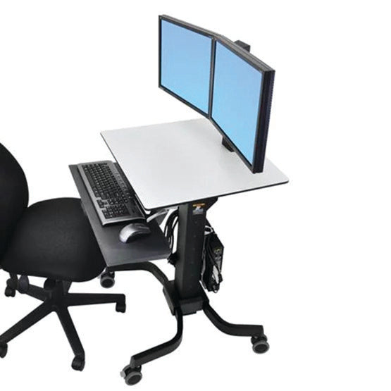 ERGOTRON WorkFit-C, Dual Sit-Stand Workstation Ergoworks