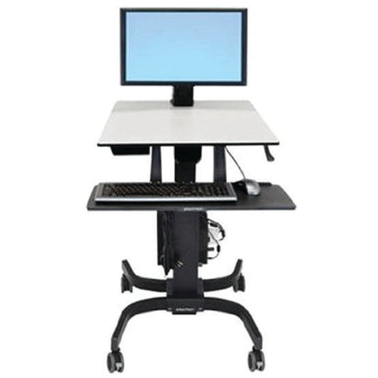 ERGOTRON WorkFit-C, Single HD Sit-Stand Workstation Ergoworks