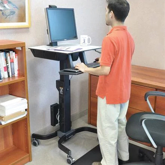 ERGOTRON WorkFit-C, Single HD Sit-Stand Workstation Ergoworks