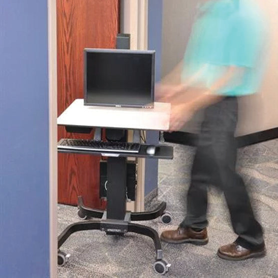 ERGOTRON WorkFit-C, Single HD Sit-Stand Workstation Ergoworks