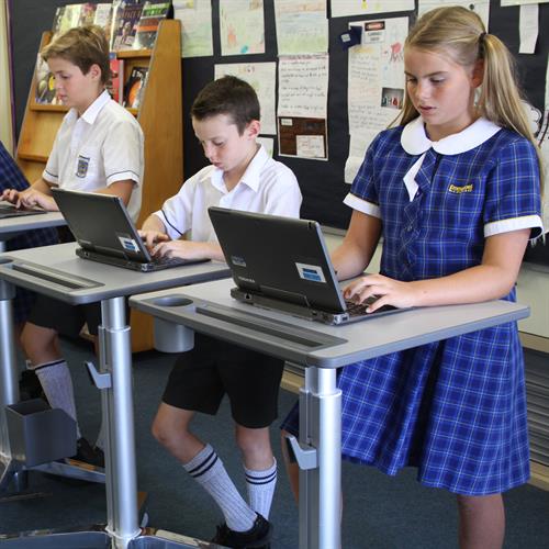 ERGOTRON LearnFit Sit-Stand Desk, Short Ergoworks