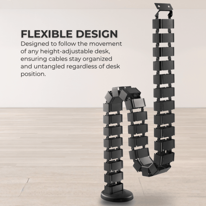 Ergoworks Under-Desk Accessories Cable Management Spine Ergoworks