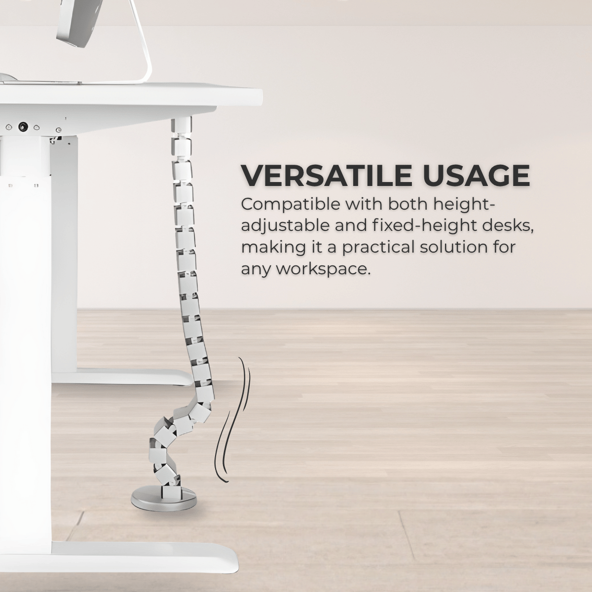 Ergoworks Under-Desk Accessories Cable Management Spine Ergoworks