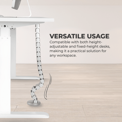 Ergoworks Under-Desk Accessories Cable Management Spine Ergoworks