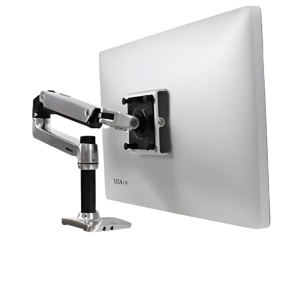 ERGOTRON Monitor Arm LX Desk Mount Monitor Arm (polished aluminum) Ergoworks
