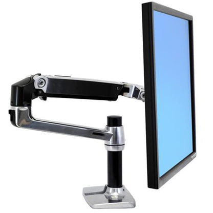 ERGOTRON Monitor Arm LX Desk Mount Monitor Arm (polished aluminum) Ergoworks