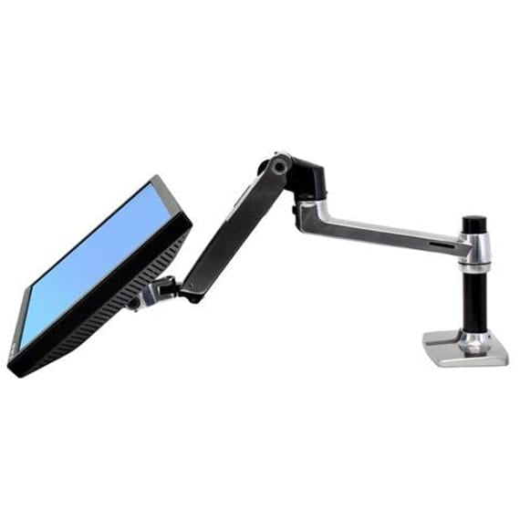 ERGOTRON Monitor Arm LX Desk Mount Monitor Arm (polished aluminum) Ergoworks