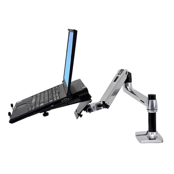 ERGOTRON Monitor Arm LX Desk Mount Monitor Arm (polished aluminum) Ergoworks