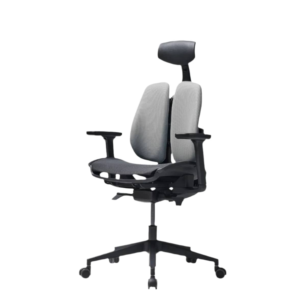 DUOREST Office Chairs Ash Grey / Black D2 Dual Comfort Chair D2-200M Ergoworks