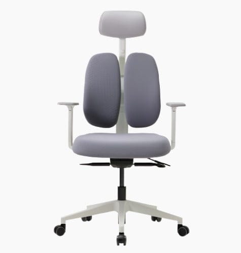 DUOREST Office Chairs Grey / White [Special Promo] Gold Renewal Ergonomic Chair Ergoworks