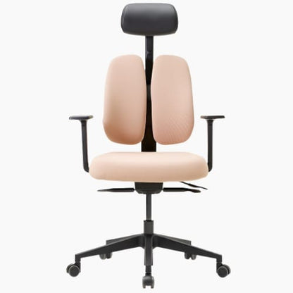 DUOREST Office Chairs Beige / Black [Special Promo] Gold Renewal Ergonomic Chair Ergoworks