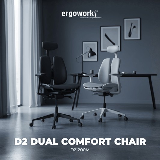 DUOREST Office Chairs D2 Dual Comfort Chair D2-200M Ergoworks