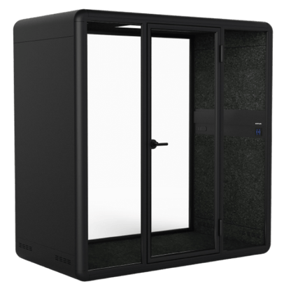 KOPLUS Meeting Pod KP2212DO-BK-WH-DG (BLACK/WHITE/DARK GREY) Soundproof KOLO DUO Meeting Pod With UV-C Lamp Ergoworks
