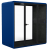 KOPLUS Meeting Pod KP2212DO-BK-WH-DG (BLACK/WHITE/DARK GREY) Soundproof KOLO DUO Meeting Pod With UV-C Lamp Ergoworks