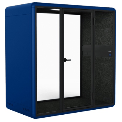 KOPLUS Meeting Pod KP2212DO-BK-WH-DG (BLACK/WHITE/DARK GREY) Soundproof KOLO DUO Meeting Pod With UV-C Lamp Ergoworks