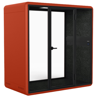 KOPLUS Meeting Pod KP2212DO-BK-WH-DG (BLACK/WHITE/DARK GREY) Soundproof KOLO DUO Meeting Pod With UV-C Lamp Ergoworks