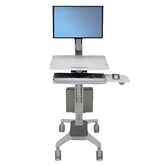 ERGOTRON WorkFit-C, Single LD Sit-Stand Workstation Ergoworks