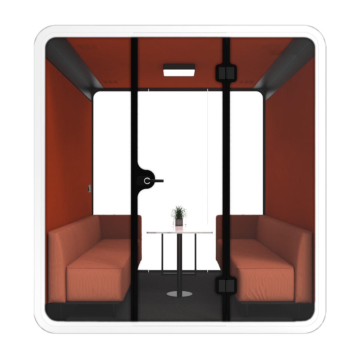 Ergoworks Meeting Pod White Soundproof Acoustic Office Pod (6 to 8 pax) Ergoworks