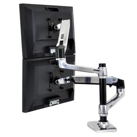 ERGOTRON Monitor Arm LX Dual Stacking Monitor Arm Ergoworks