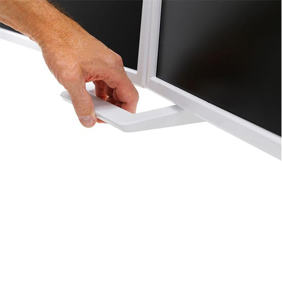 ERGOTRON Monitor Arm HX Desk Mount Dual Monitor Arm (white) Ergoworks