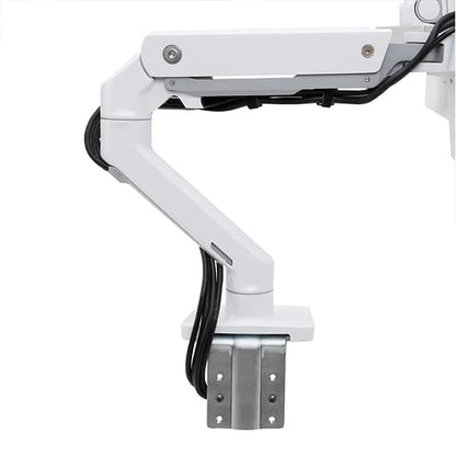 ERGOTRON Monitor Arm HX Desk Mount Dual Monitor Arm (white) Ergoworks