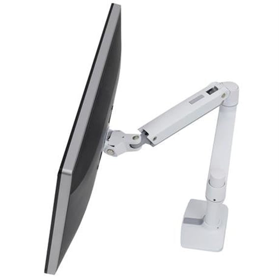 ERGOTRON Monitor Arm LX Desk Mount LCD Monitor Arm, White Ergoworks