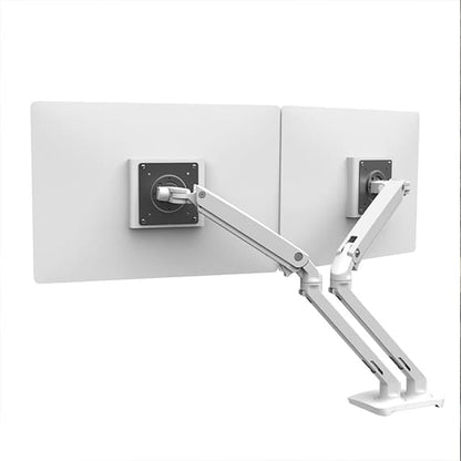 ERGOTRON Monitor Arm MXV Desk Dual Monitor Arm (white) Ergoworks