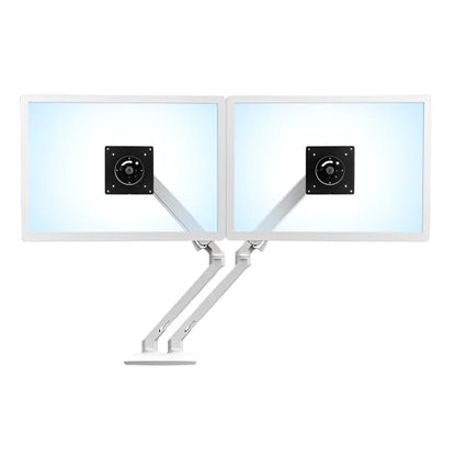 ERGOTRON Monitor Arm MXV Desk Dual Monitor Arm (white) Ergoworks
