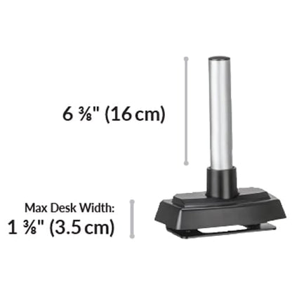 VARIDESK Monitor Arm Silver Varidesk Desk Mount Dual Monitor Arm Ergoworks