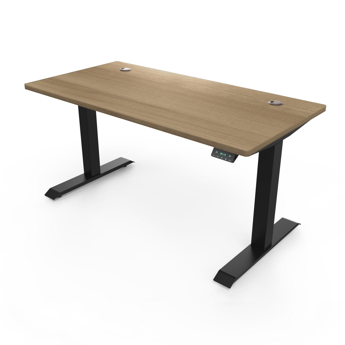 Ergoworks Electric Desk Cherry Cappuccino (MFC067) (+$30) / Black [Customizable] Signature Standing Desk, MFC Tabletop (White Frame Pre-Order) Ergoworks