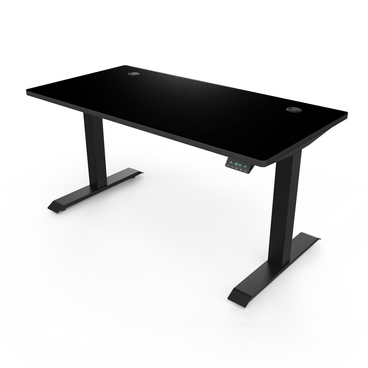 Ergoworks Electric Desk Black (MFC230) / Black [Customizable] Signature Standing Desk, MFC Tabletop (White Frame Pre-Order) Ergoworks