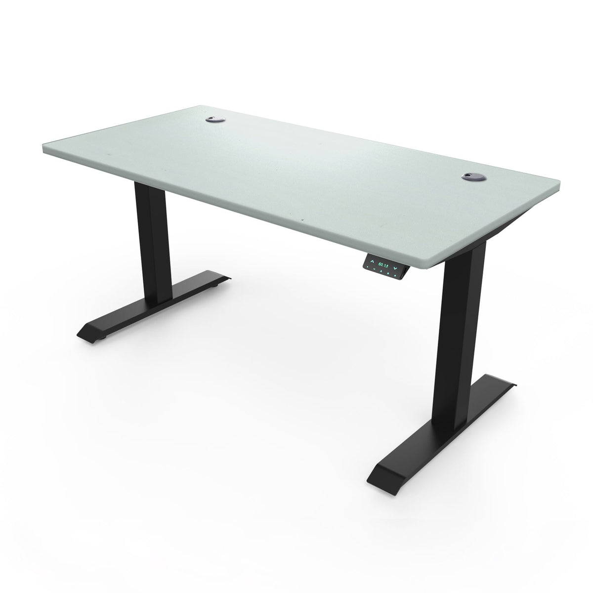 Ergoworks Electric Desk Grey (MFC203) (+$30) / Black [Customizable] Signature Standing Desk, MFC Tabletop (White Frame Pre-Order) Ergoworks