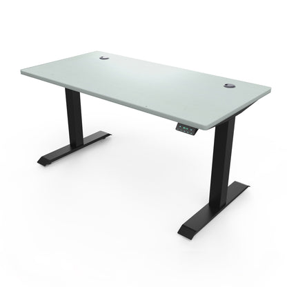 Ergoworks Electric Desk Grey (MFC203) (+$30) / Black [Customizable] Signature Standing Desk, MFC Tabletop (White Frame Pre-Order) Ergoworks