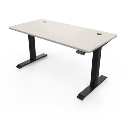 Ergoworks Electric Desk [Customizable] Signature Standing Desk, MFC Tabletop (White Frame Pre-Order) Ergoworks