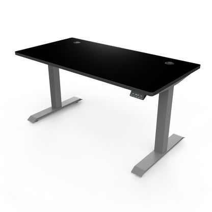 Ergoworks Electric Desk Black (MFC230) / Grey / 1200mmx700mm [Customizable] Signature Standing Desk, MFC Tabletop Ergoworks