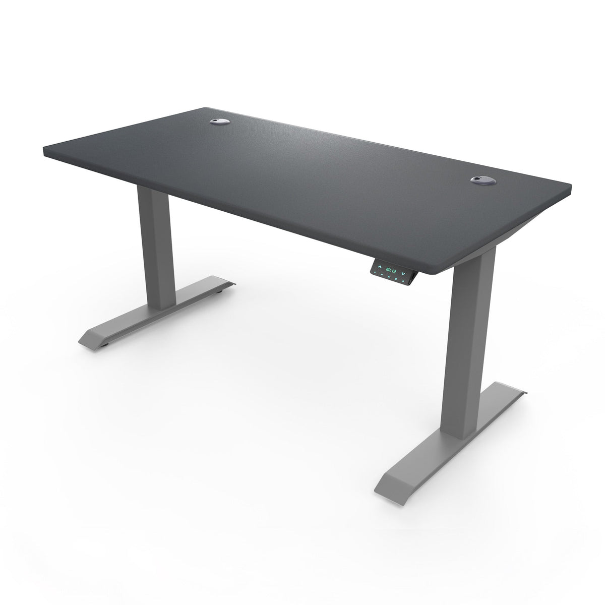 Ergoworks Electric Desk Dark Grey (MFC201) (+$30) / Grey / 1200mmx700mm [Customizable] Signature Standing Desk, MFC Tabletop Ergoworks