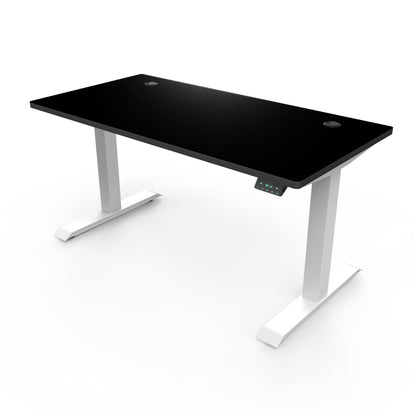 Ergoworks Electric Desk Black (MFC230) / White [Customizable] Signature Standing Desk, MFC Tabletop (White Frame Pre-Order) Ergoworks
