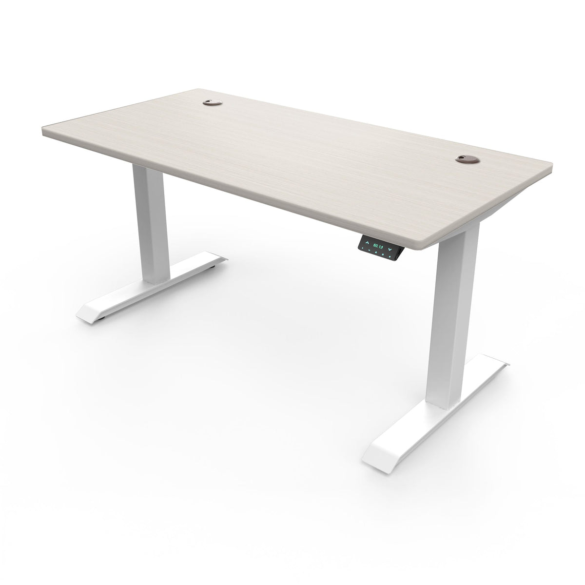 Ergoworks Electric Desk [Customizable] Signature Standing Desk, MFC Tabletop (White Frame Pre-Order) Ergoworks