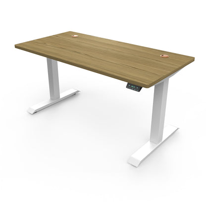 Ergoworks Electric Desk [Customizable] Signature Standing Desk, MFC Tabletop (White Frame Pre-Order) Ergoworks