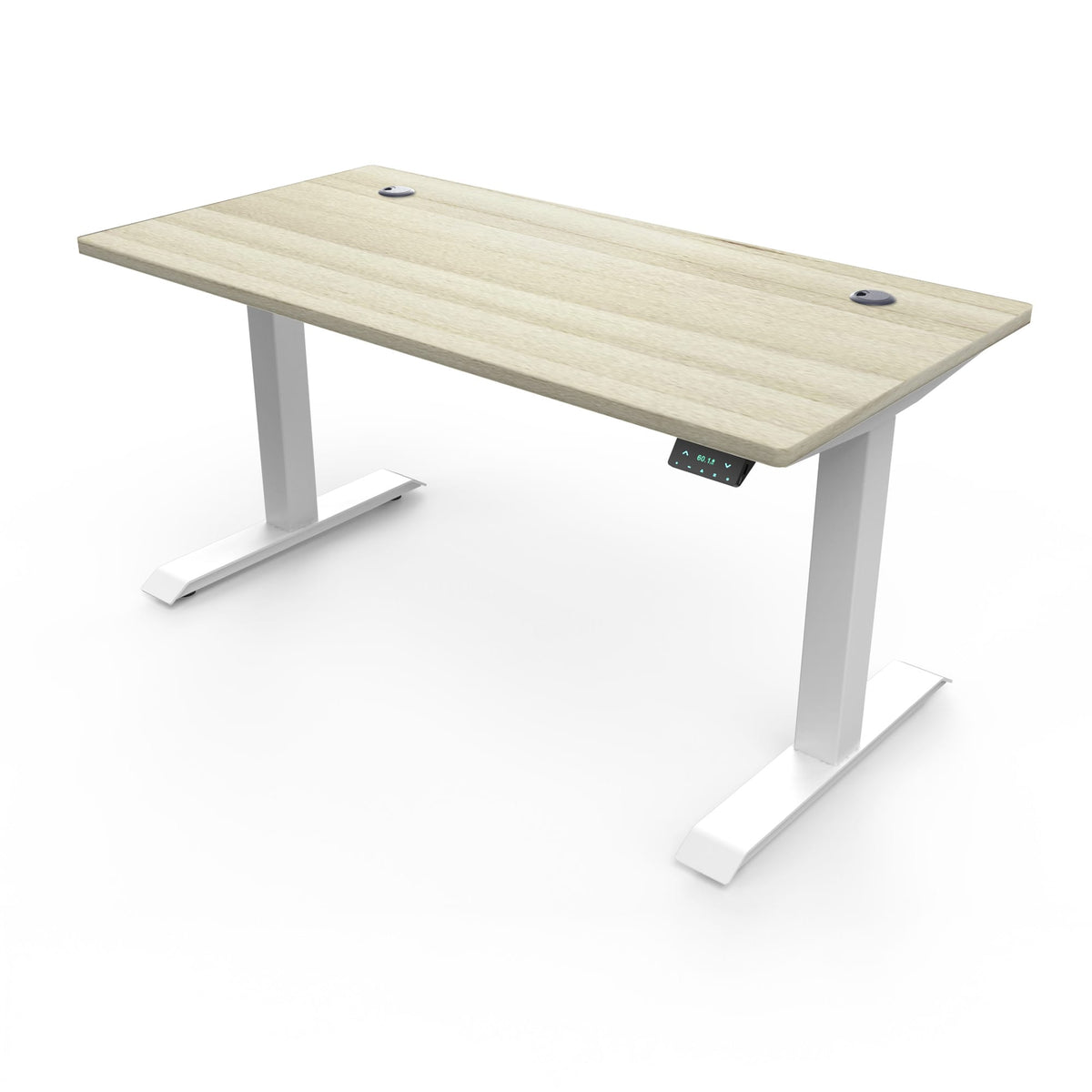 Ergoworks Electric Desk [Customizable] Signature Standing Desk, MFC Tabletop (White Frame Pre-Order) Ergoworks