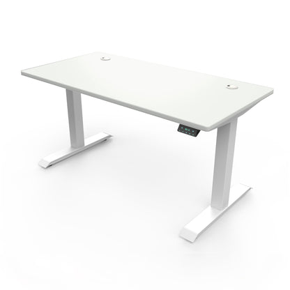 Ergoworks Electric Desk White (MFC101) / White [Customizable] Signature Standing Desk, MFC Tabletop (White Frame Pre-Order) Ergoworks