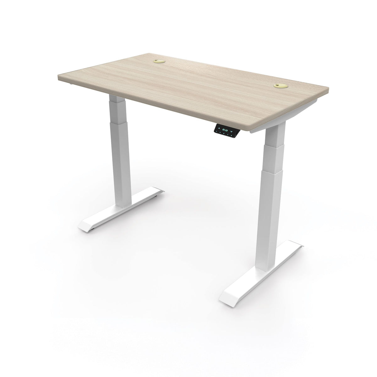 Ergoworks Electric Desk [Customizable] Signature Standing Desk, MFC Tabletop (White Frame Pre-Order) Ergoworks
