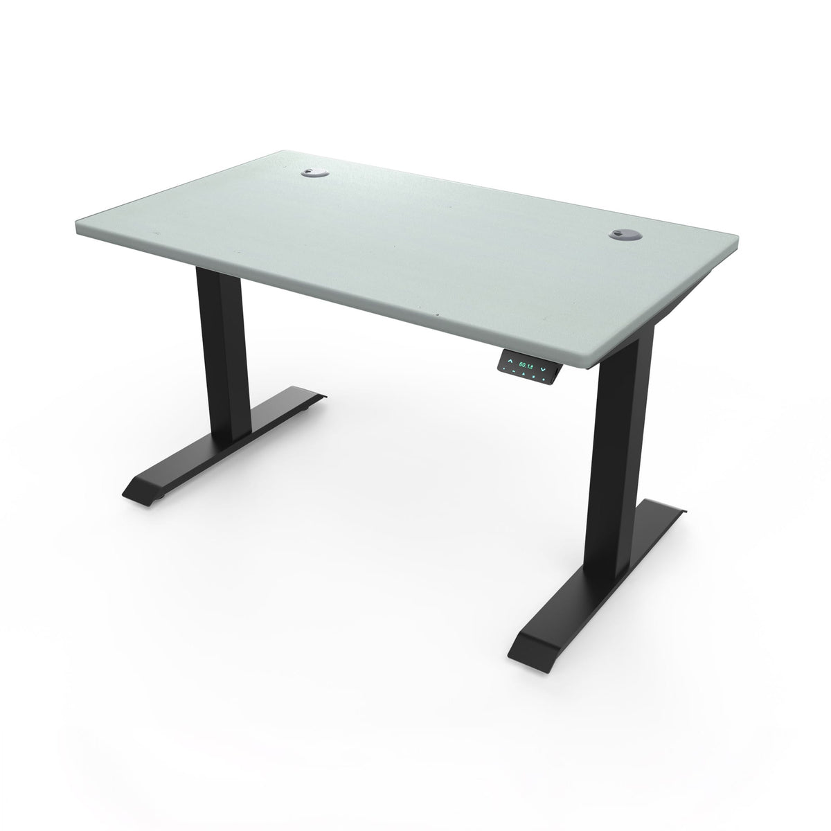 Ergoworks Electric Desk Grey (MFC203) (+$30) / Black [Customizable] Miniature Standing Desk, MFC Tabletop (White Frame Pre-Order) Ergoworks