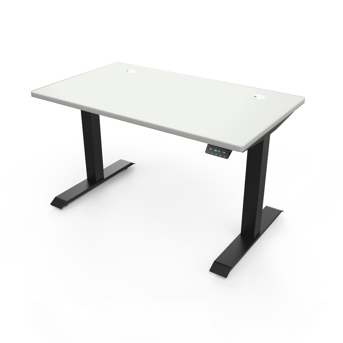 Ergoworks Electric Desk White (MFC101) / Black [Customizable] Miniature Standing Desk, MFC Tabletop (White Frame Pre-Order) Ergoworks