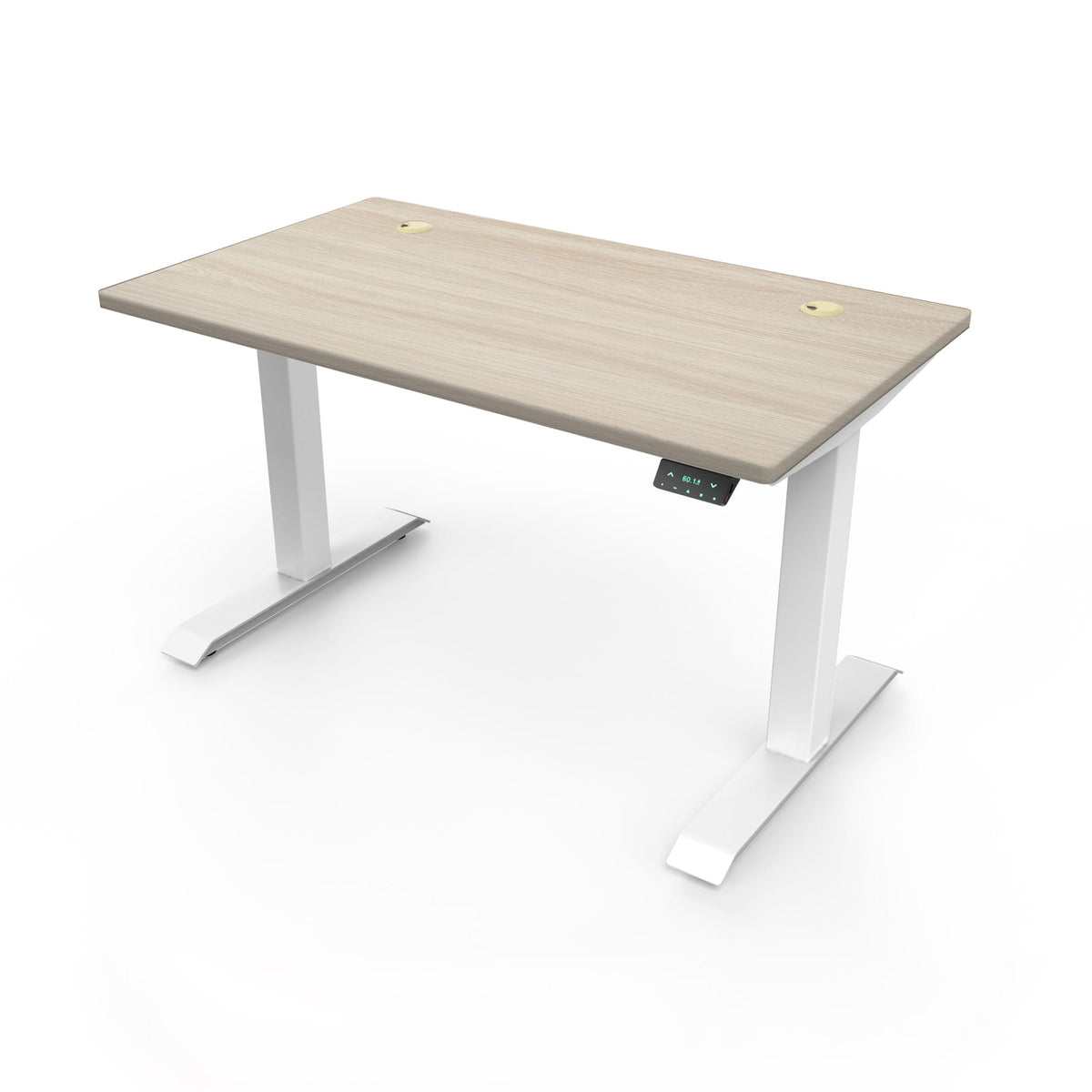 Ergoworks Electric Desk [Customizable] Miniature Standing Desk, MFC Tabletop (White Frame Pre-Order) Ergoworks