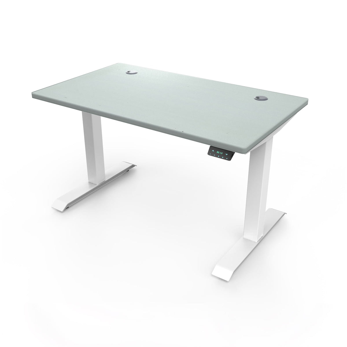 Ergoworks Electric Desk Grey (MFC203) (+$30) / White [Customizable] Miniature Standing Desk, MFC Tabletop (White Frame Pre-Order) Ergoworks
