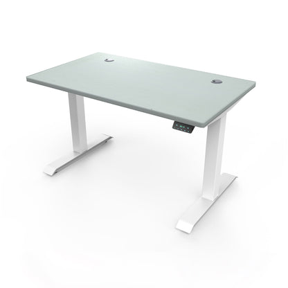 Ergoworks Electric Desk Grey (MFC203) (+$30) / White [Customizable] Miniature Standing Desk, MFC Tabletop (White Frame Pre-Order) Ergoworks
